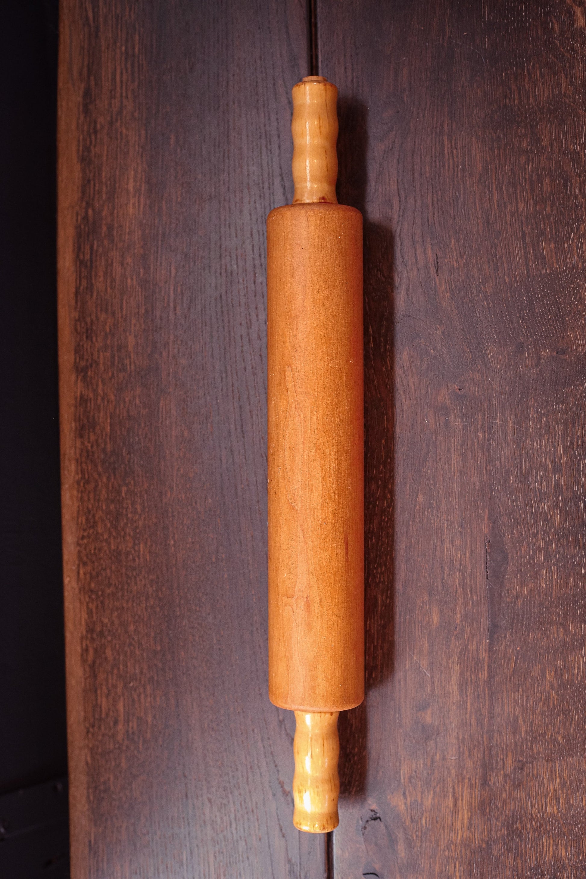 Wooden Rolling Pin - Vintage Wood Rolling Pin