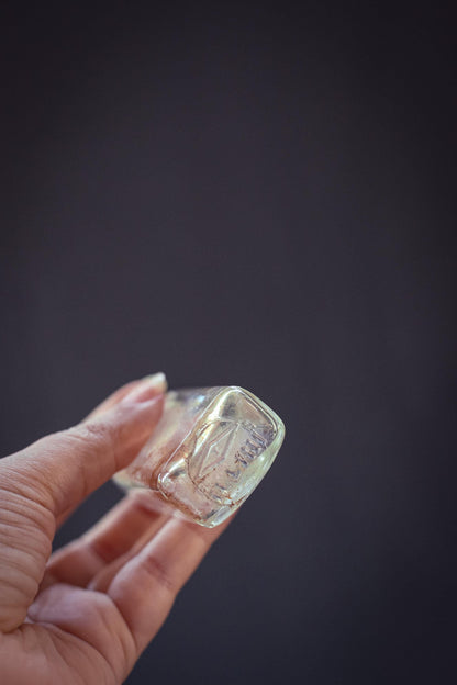 Set of 7 Glass Apothecary Bottles - Vintage Antique Clear Glass Bottle Bud Vases