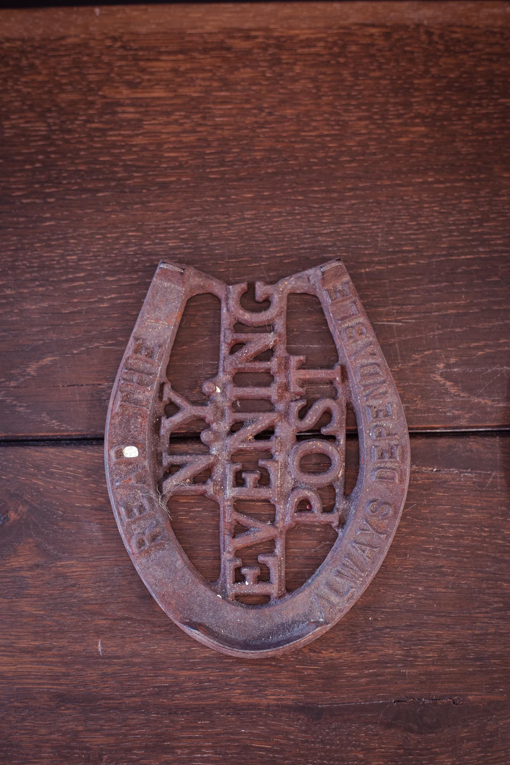 NY Evening Post Newstand Paperweight Cast Iron - Vintage NY Post Newspaper Weight Ephemera Advertising