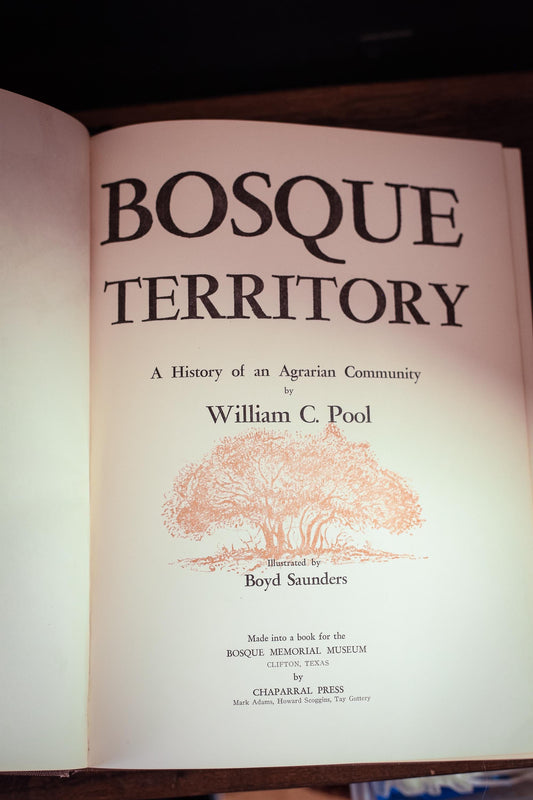 Bosque Territory by William C Pool - Vintage Book Ships Media Mail