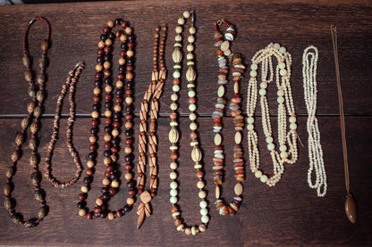 Seed Pearl Necklace Single 33" Strand - Vintage Estate Jewelry Seed Pearl Necklace