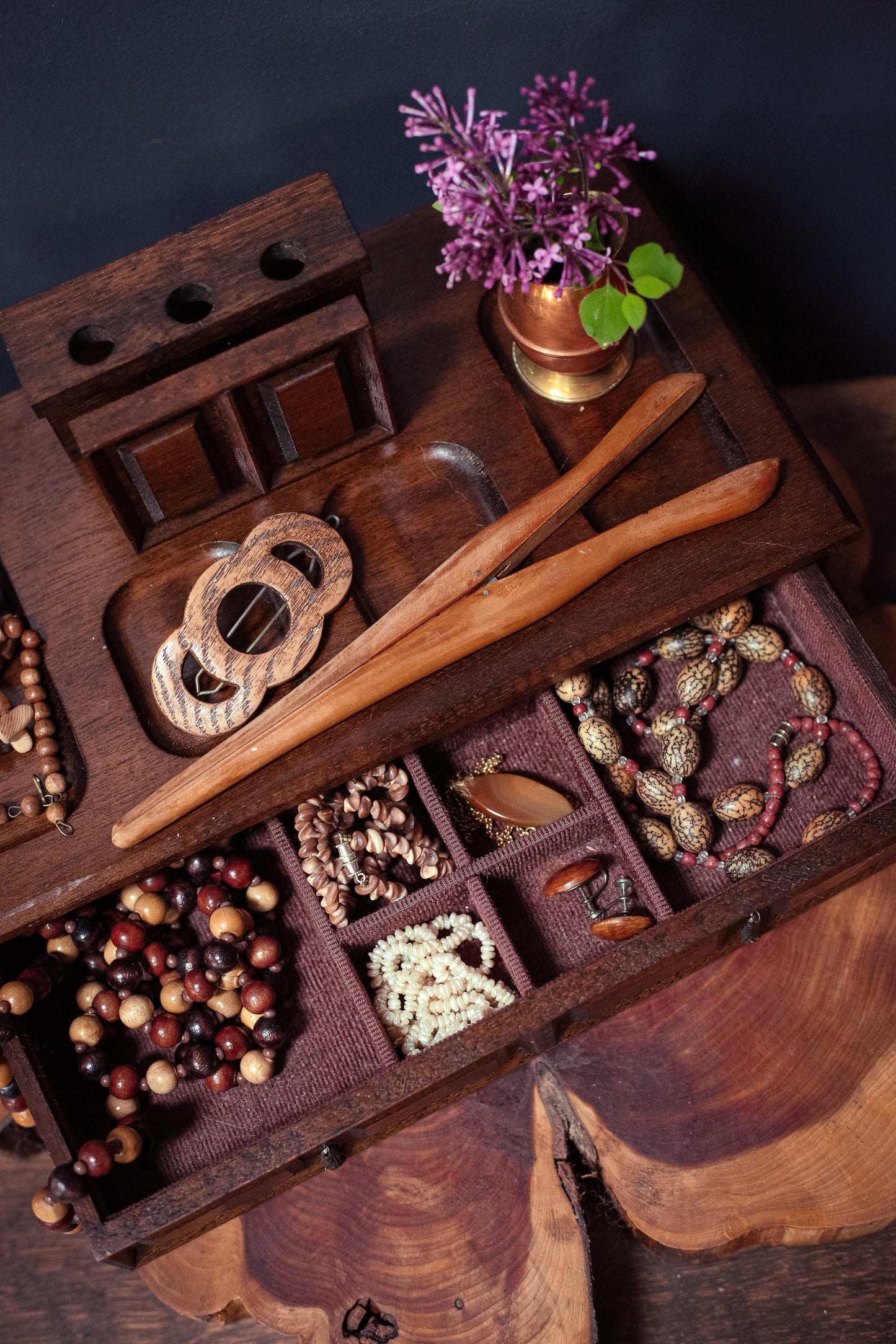 Seed Pearl Necklace Single 33" Strand - Vintage Estate Jewelry Seed Pearl Necklace