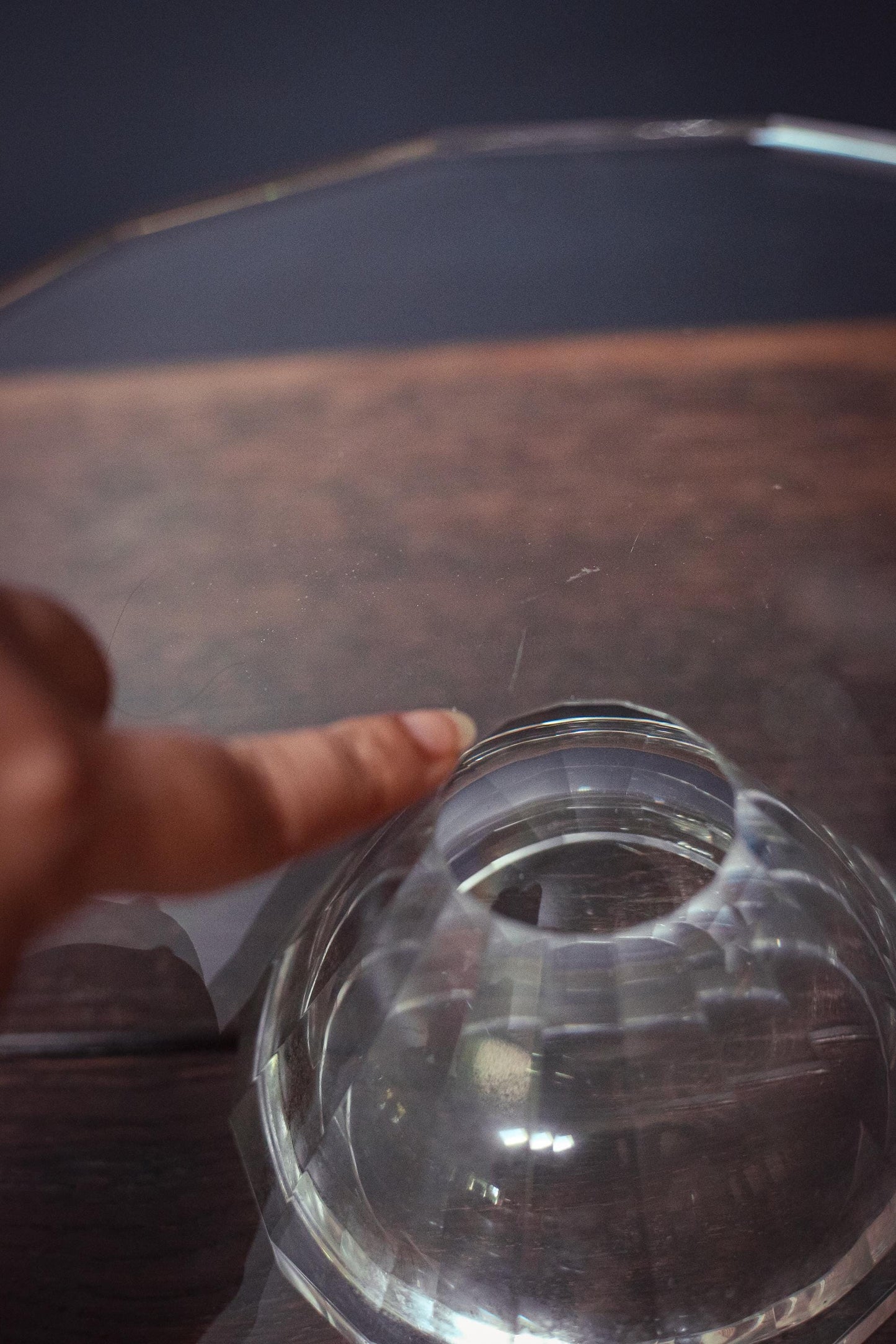 Oleg Cassini Crystal 13" Cake Stand - Vintage Cake Stand