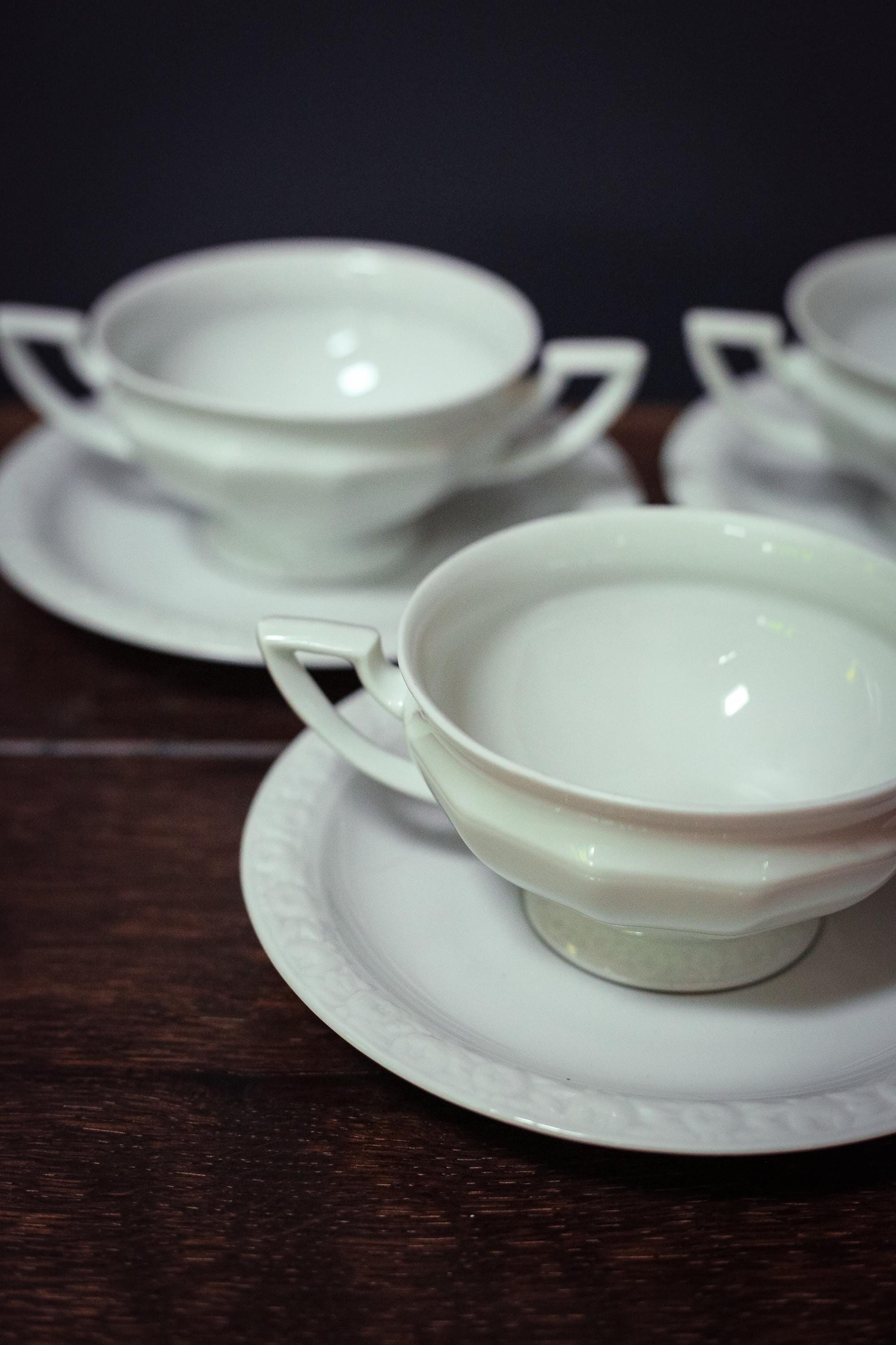 Rosenthal Maria Bowl and Saucer Set - Vintage Rosenthal Germany Porcelain Set