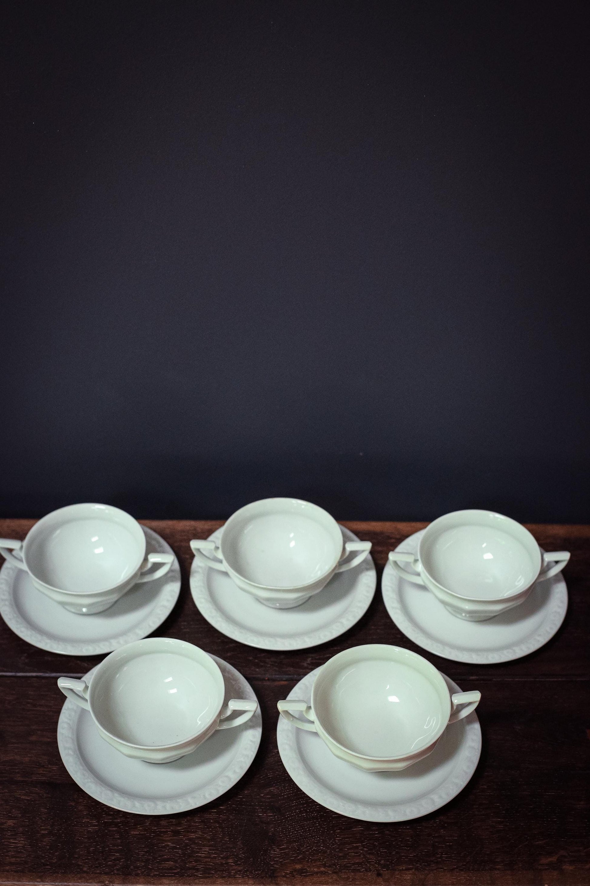 Rosenthal Maria Bowl and Saucer Set - Vintage Rosenthal Germany Porcelain Set