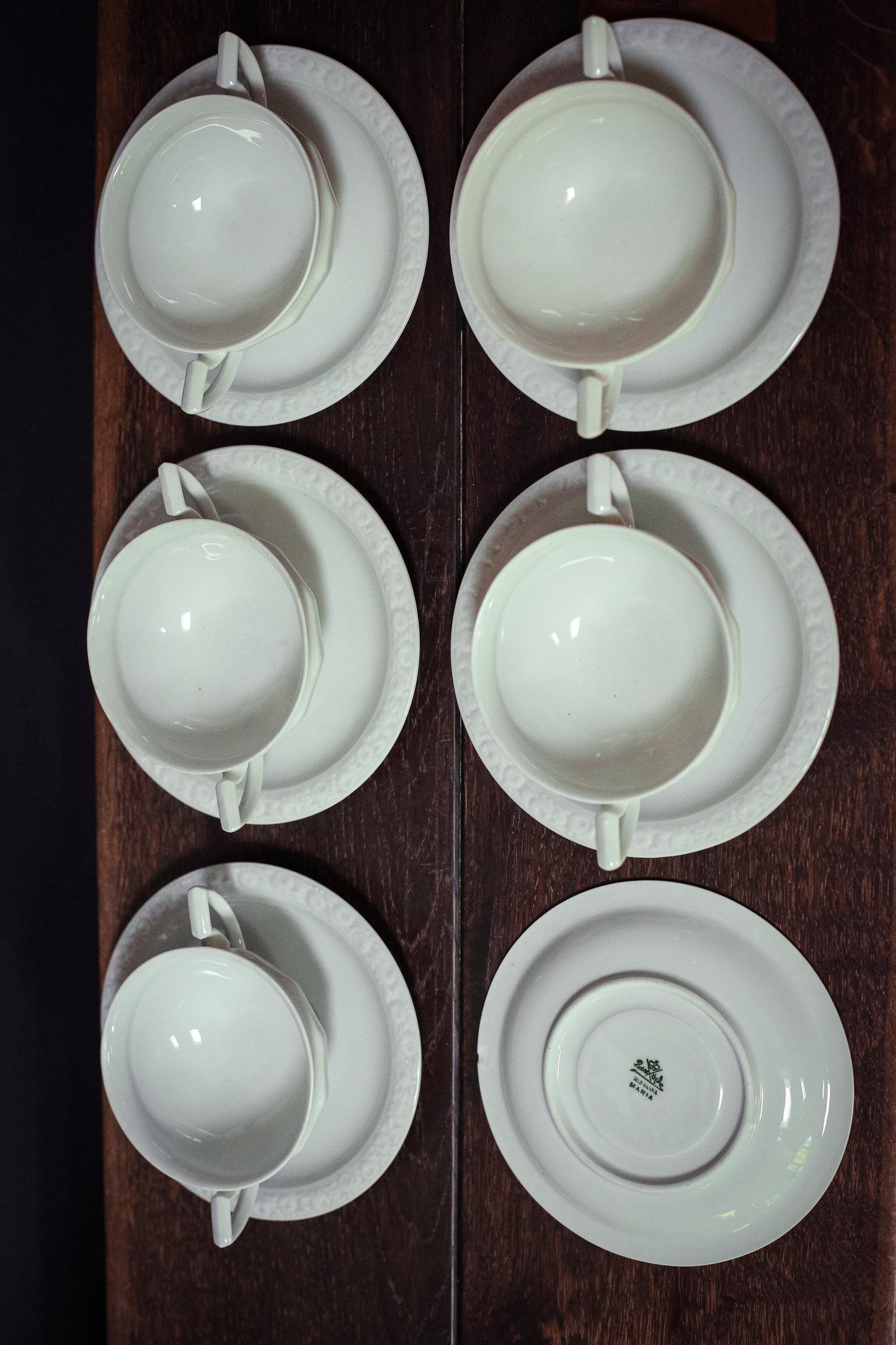 Rosenthal Maria Bowl and Saucer Set - Vintage Rosenthal Germany Porcelain Set