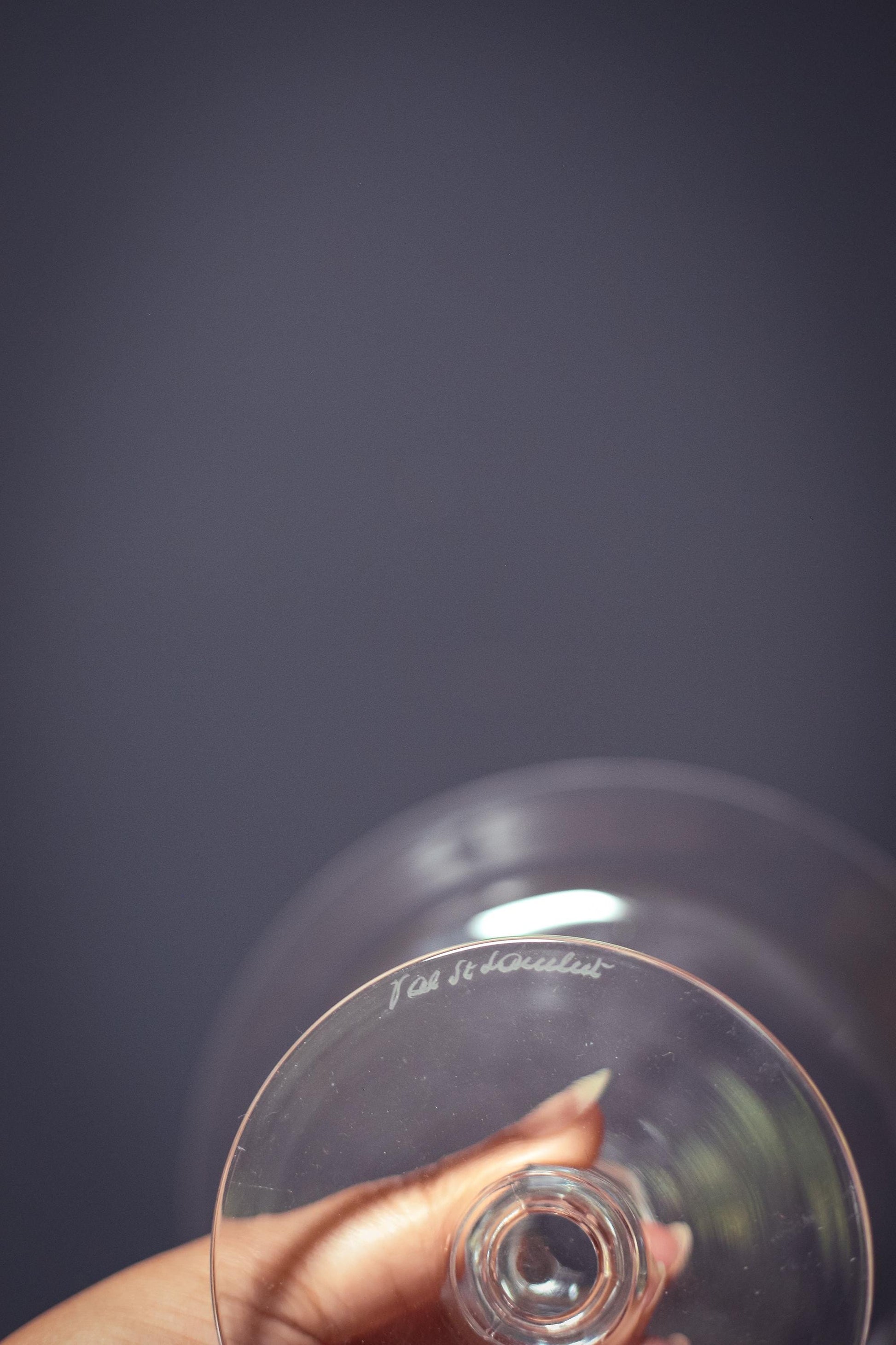 Val St Lambert Crystal Compote Bowl - Vintage Crystal Concerto Compote