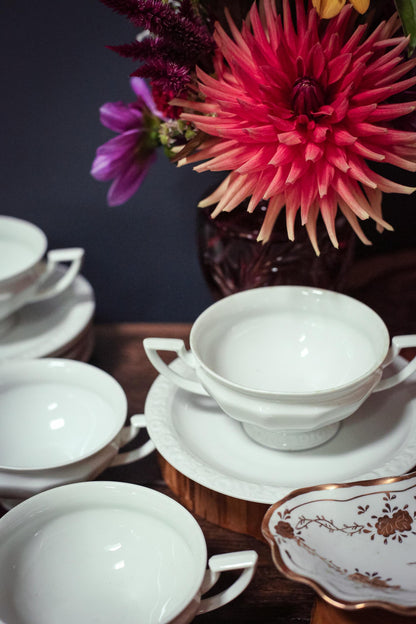 Rosenthal Maria Bowl and Saucer Set - Vintage Rosenthal Germany Porcelain Set