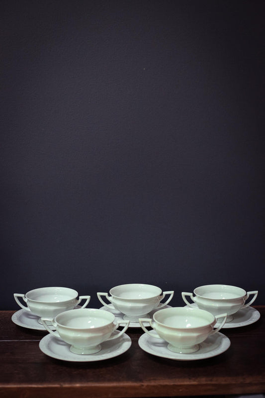 Rosenthal Maria Bowl and Saucer Set - Vintage Rosenthal Germany Porcelain Set