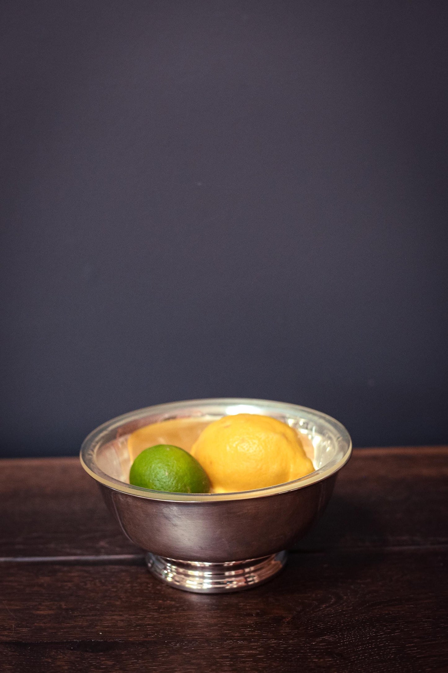 Gorham EP Silver Footed Bowl with Liner - Vintage Silverplate Bowl