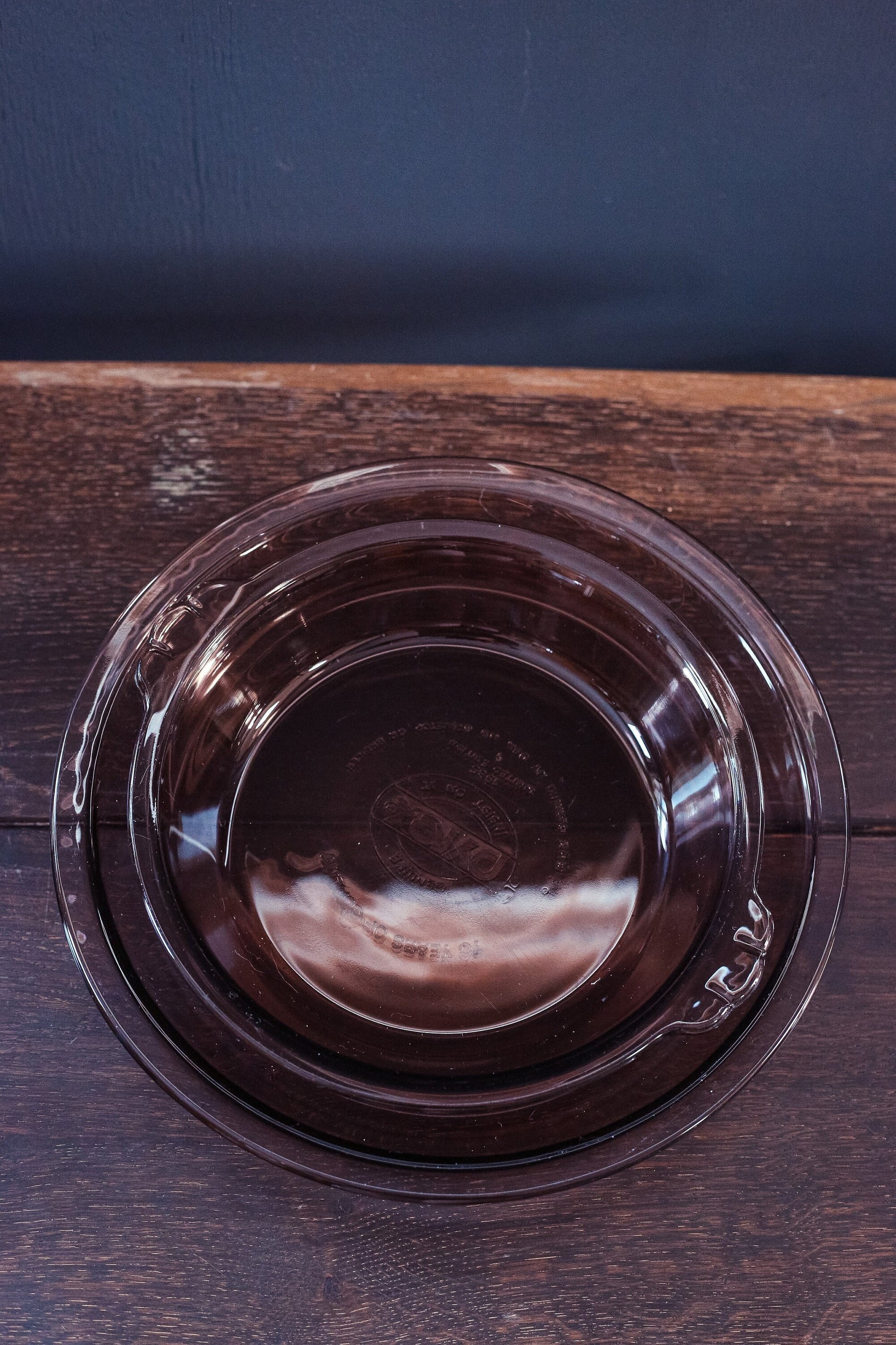 Pyrex Amber Glass Pie Plate Nesting Set of Including Limited