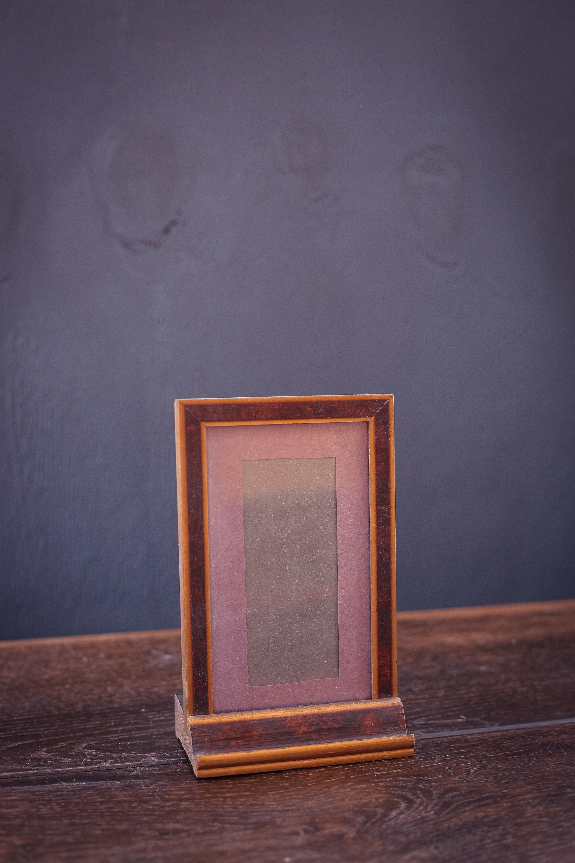 Wood Easel Style Photo Frame - Vintage Wooden Picture Frame