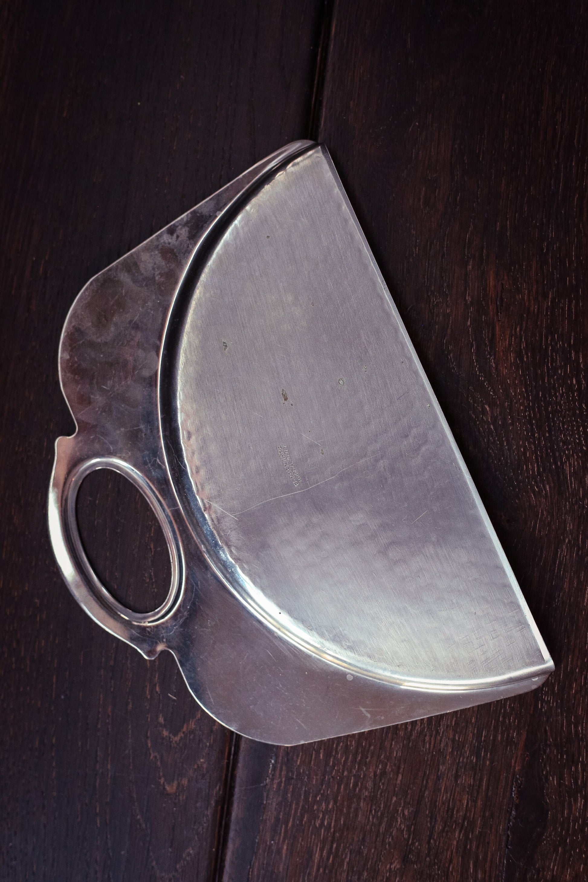 Hammered Metal Crumb Catcher by Farberware - Vintage Crumb Catcher
